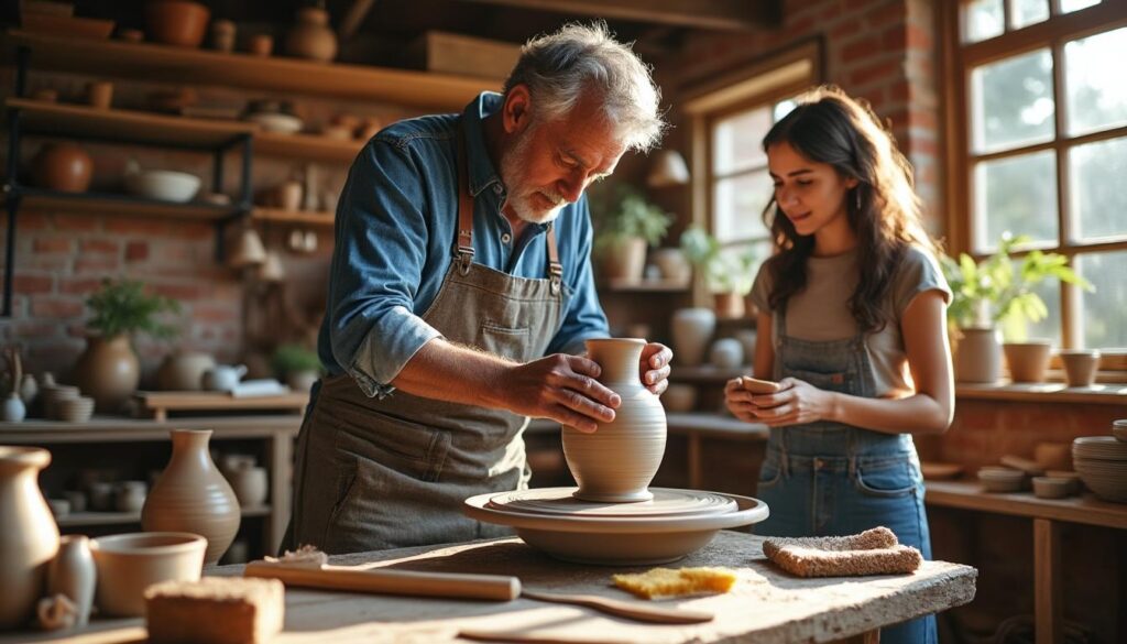 explorez le monde des métiers d'art et de l'artisanat, une passion unique à partager et transmettre pour préserver un savoir-faire traditionnel.