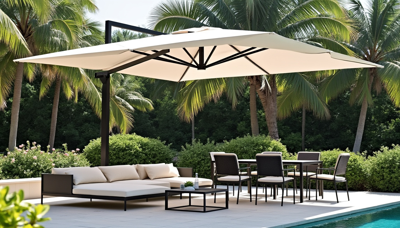 découvrez les critères essentiels pour choisir un parasol géant idéal pour votre terrasse et profiter pleinement de votre extérieur.