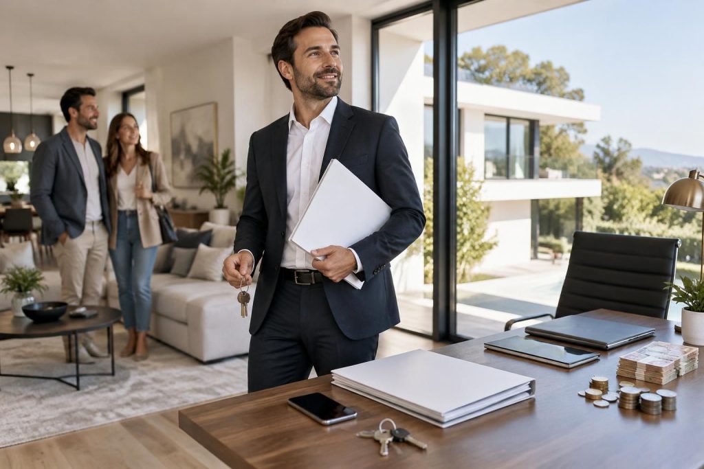 découvrez le salaire d’un agent immobilier et le fonctionnement des commissions selon son statut : salarié, indépendant ou mandataire.